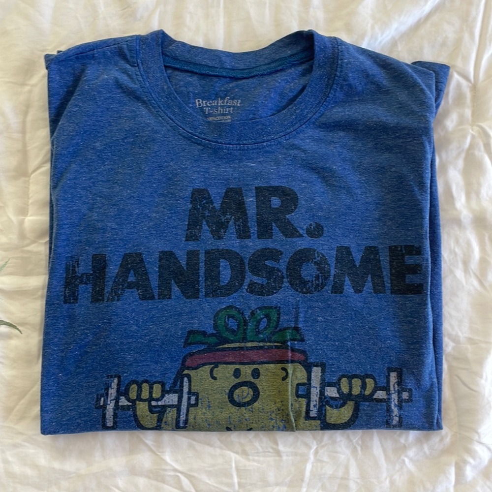 mr handsome tshirt (little miss, mr men brand)
